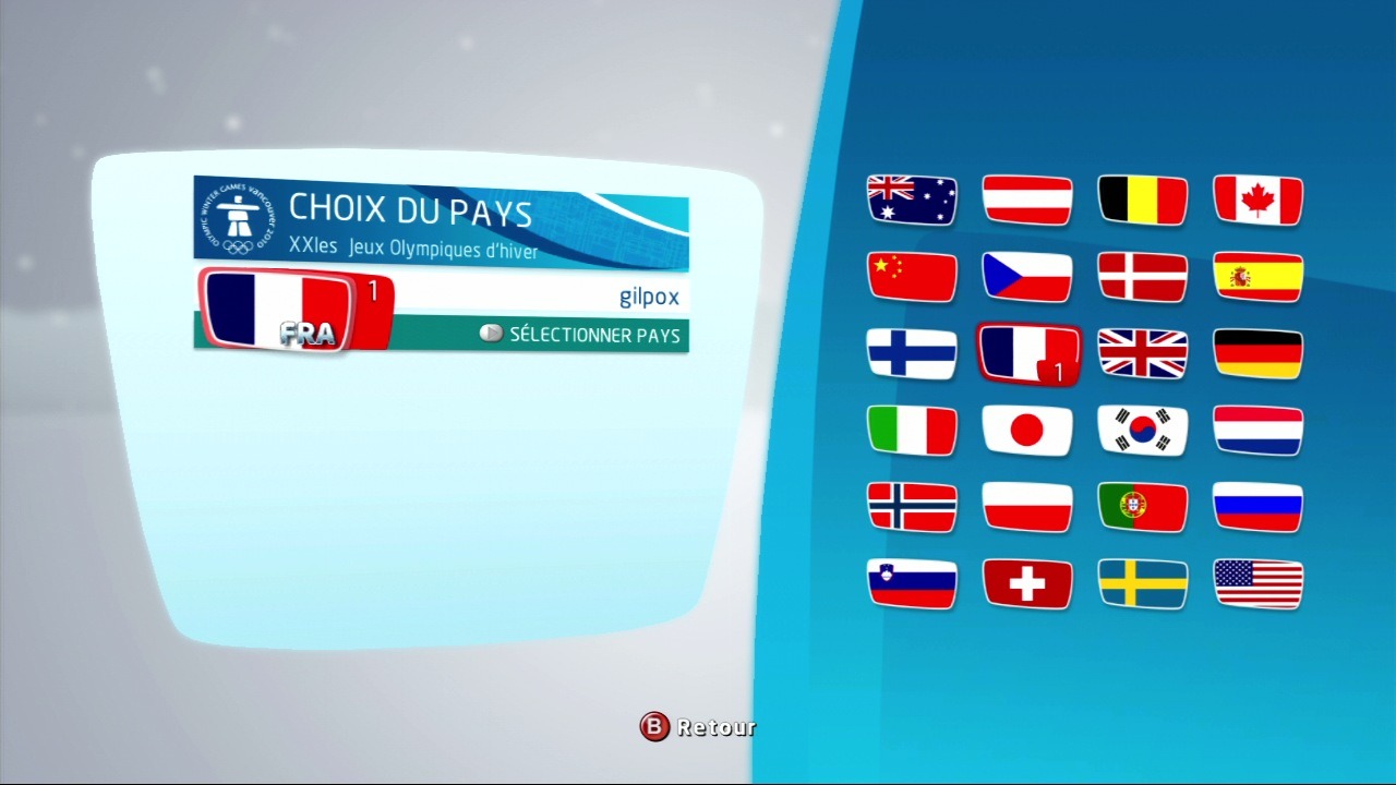 Pantallazo de Vancouver 2010 - el Videojuego Oficial de los Juegos Olímpicos de Invierno 2010 para Xbox 360