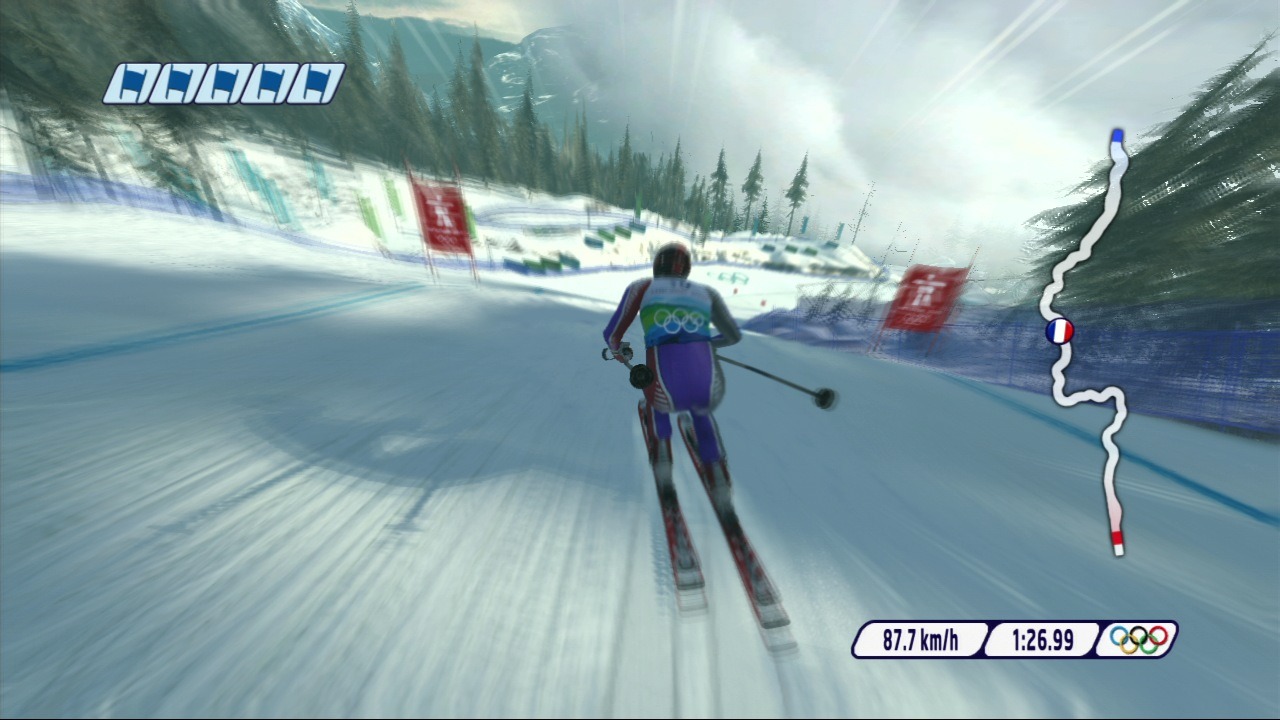 Pantallazo de Vancouver 2010 - el Videojuego Oficial de los Juegos Olímpicos de Invierno 2010 para Xbox 360