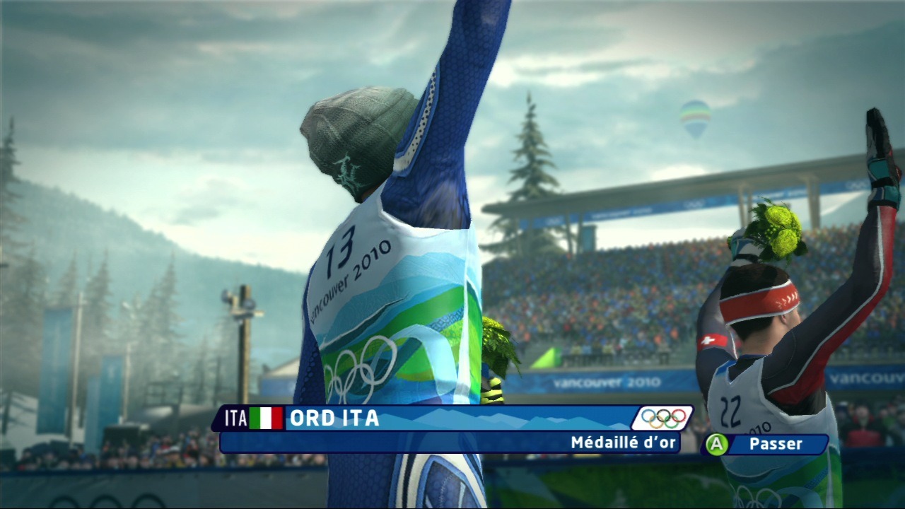 Pantallazo de Vancouver 2010 - el Videojuego Oficial de los Juegos Olímpicos de Invierno 2010 para Xbox 360