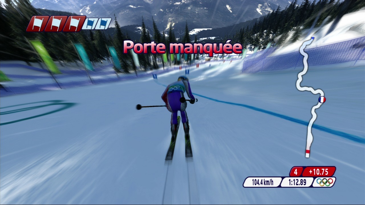 Pantallazo de Vancouver 2010 - el Videojuego Oficial de los Juegos Olímpicos de Invierno 2010 para Xbox 360