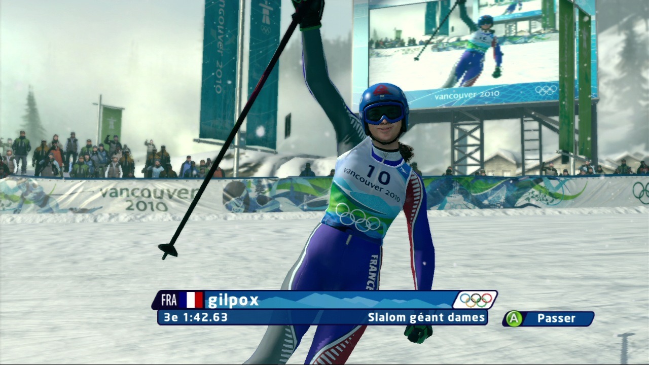 Pantallazo de Vancouver 2010 - el Videojuego Oficial de los Juegos Olímpicos de Invierno 2010 para Xbox 360