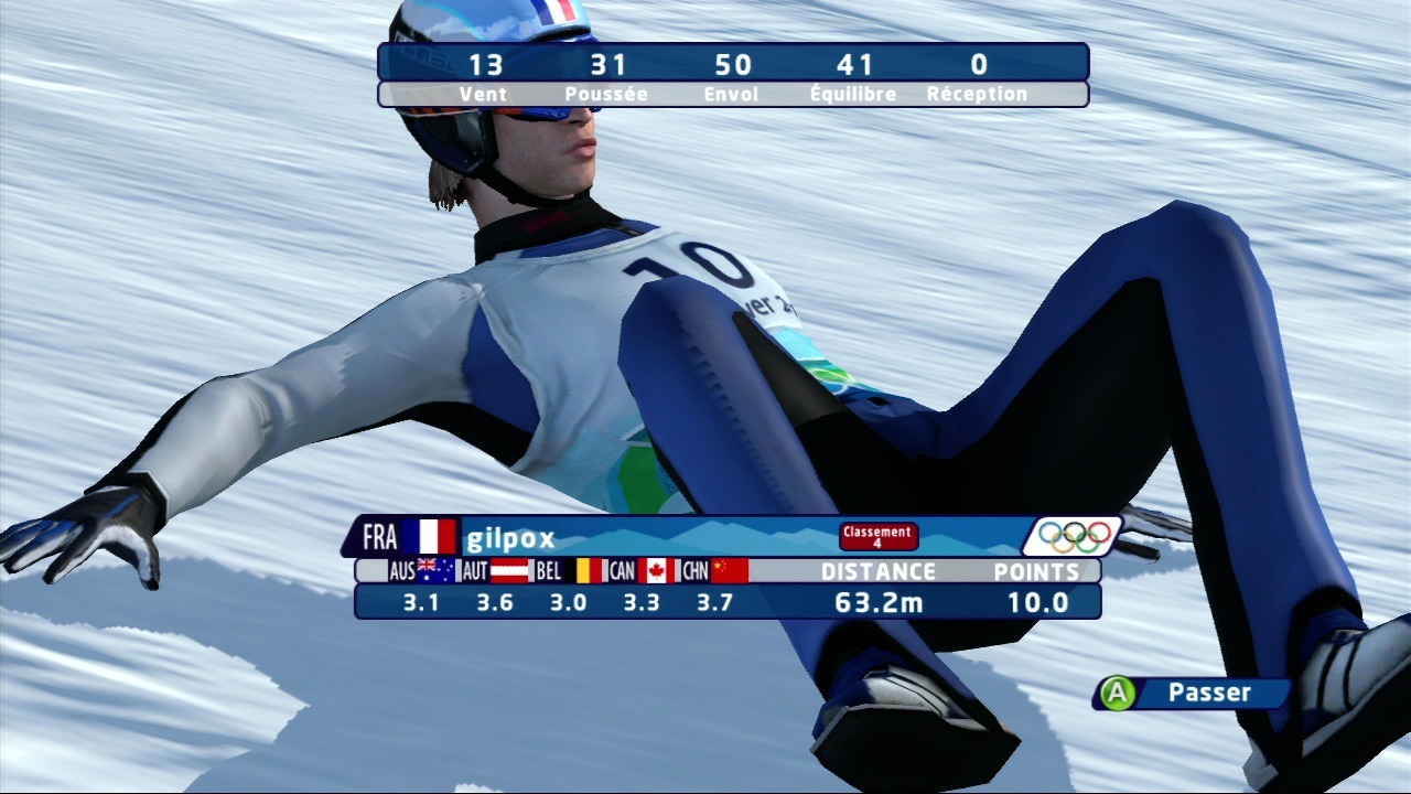 Pantallazo de Vancouver 2010 - el Videojuego Oficial de los Juegos Olímpicos de Invierno 2010 para Xbox 360