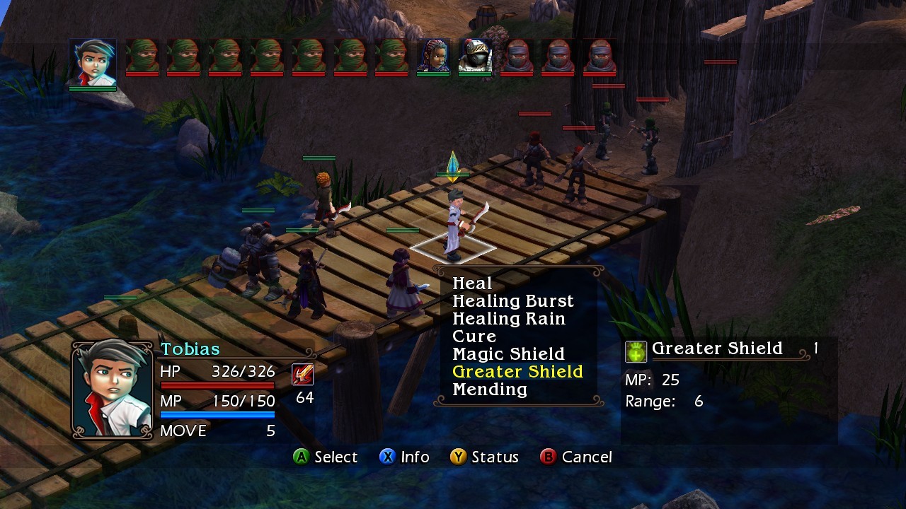 Pantallazo de Vandal Hearts: Flames of Judgment para PlayStation 3