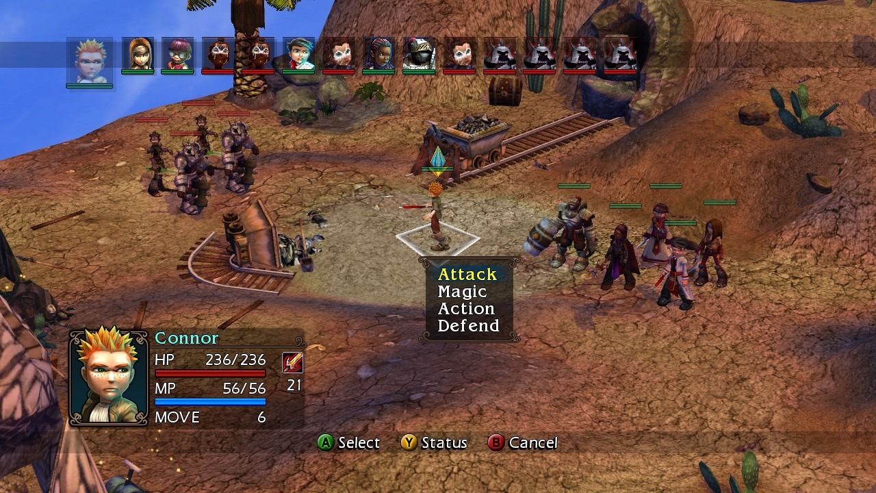 Pantallazo de Vandal Hearts: Flames of Judgment para PlayStation 3