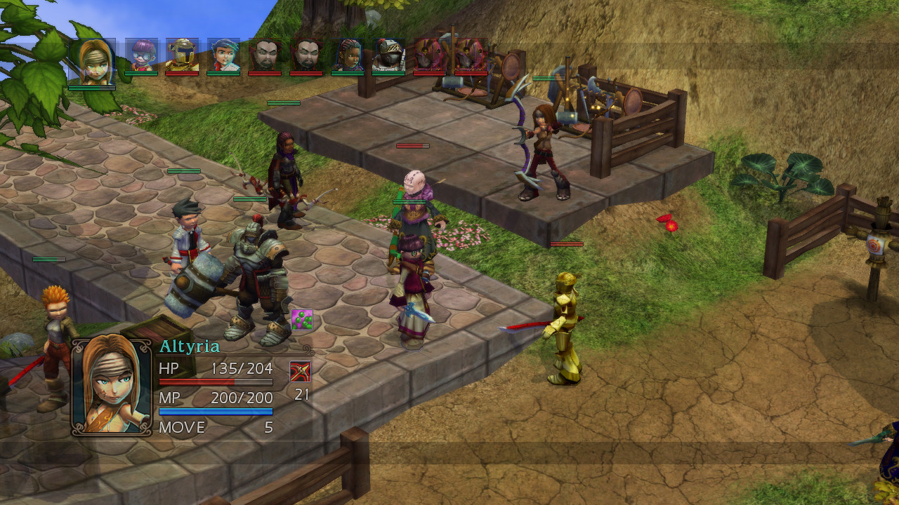 Pantallazo de Vandal Hearts: Flames of Judgment para PlayStation 3