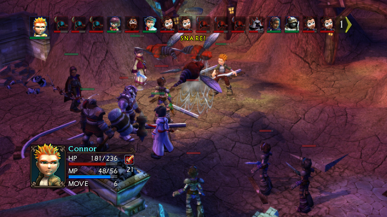 Pantallazo de Vandal Hearts: Flames of Judgment para PlayStation 3