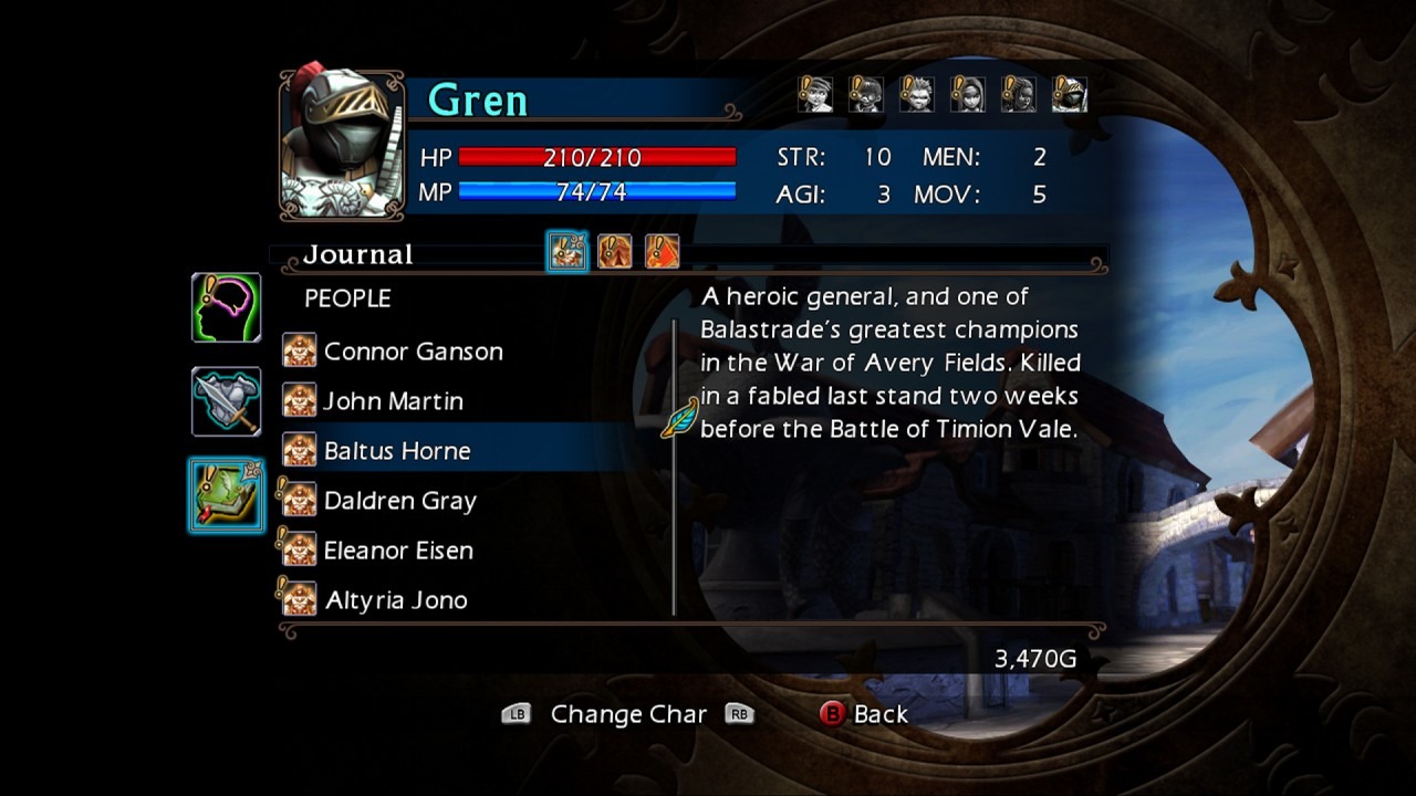 Pantallazo de Vandal Hearts: Flames of Judgment para PlayStation 3