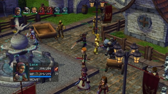 Pantallazo de Vandal Hearts: Flames of Judgment para PlayStation 3
