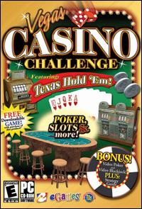 Caratula de Vegas Casino Challenge Featuring Texas Hold-Em para PC