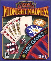 Caratula de Vegas Games Midnight Madness: Table Games para PC