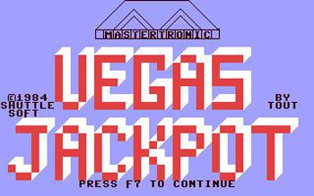 Pantallazo de Vegas Jackpot para Commodore 64