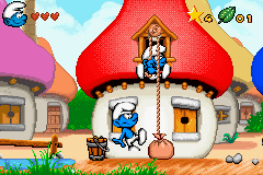 Pantallazo de Venganza de los Pitufos, La para Game Boy Advance