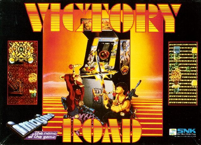 Caratula de Victory Road: The Pathway to Fear para Amiga