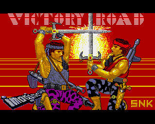 Pantallazo de Victory Road: The Pathway to Fear para Amiga