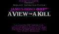 Pantallazo nº 62085 de View to a Kill: James Bond 007, A (320 x 200)