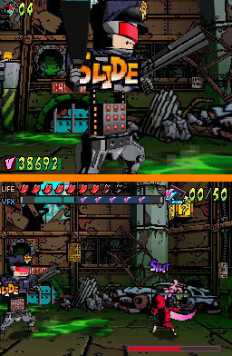 Pantallazo de Viewtiful Joe Scratch! (Japonés) para Nintendo DS