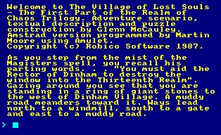 Pantallazo de Village Of The Lost Souls, The para Amstrad CPC