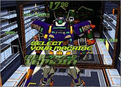 Pantallazo de Virtual On: Oratorio Tangram para Dreamcast