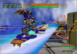 Pantallazo de Virtual On: Oratorio Tangram para Dreamcast