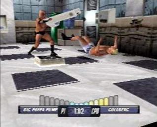 Pantallazo de WCW Backstage Assault para PlayStation