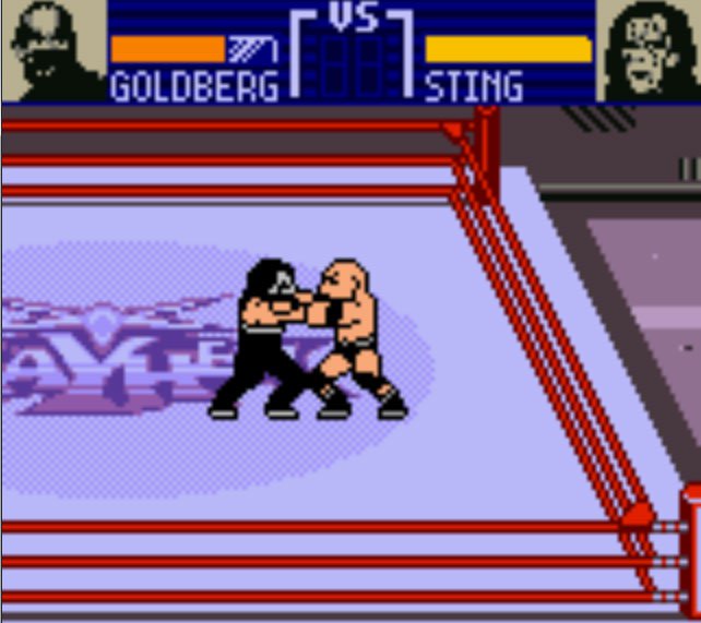 Pantallazo de WCW Mayhem para Game Boy Color