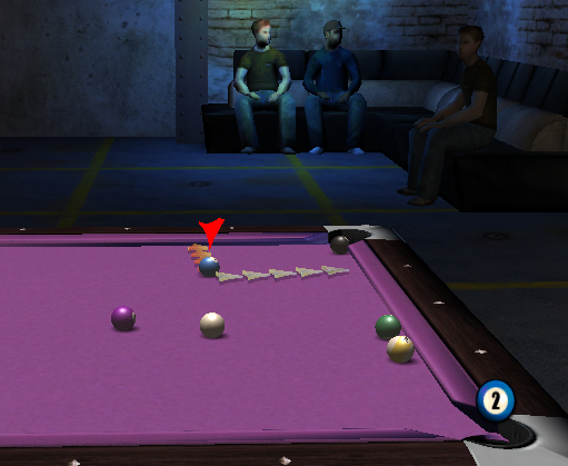 Pantallazo de WSC REAL 08: World Snooker Championship para Wii