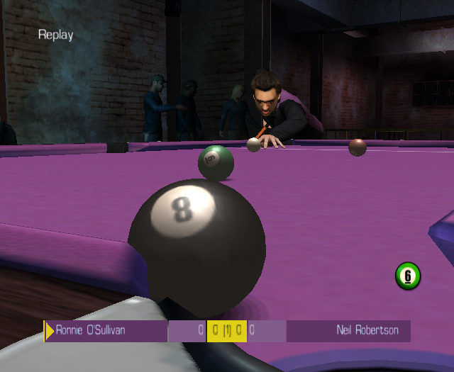 Pantallazo de WSC REAL 08: World Snooker Championship para Wii