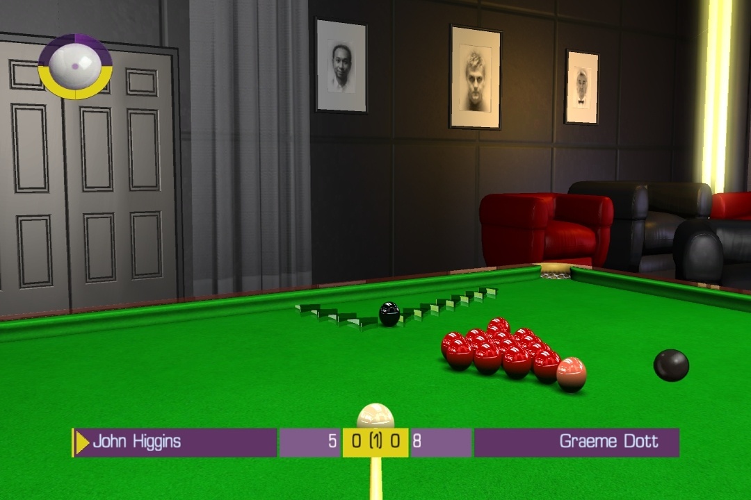 Pantallazo de WSC Real 08: World Snooker Championship para PlayStation 3