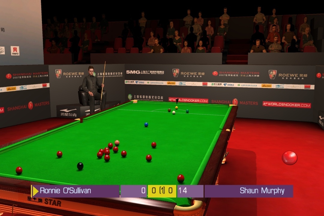 Pantallazo de WSC Real 08: World Snooker Championship para PlayStation 3
