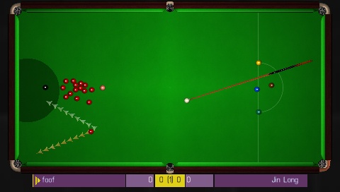 Pantallazo de WSC Real 08: World Snooker Championship para PSP