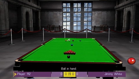 Pantallazo de WSC Real 08: World Snooker Championship para PSP