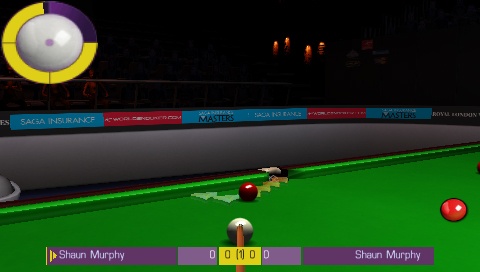 Pantallazo de WSC Real 08: World Snooker Championship para PSP