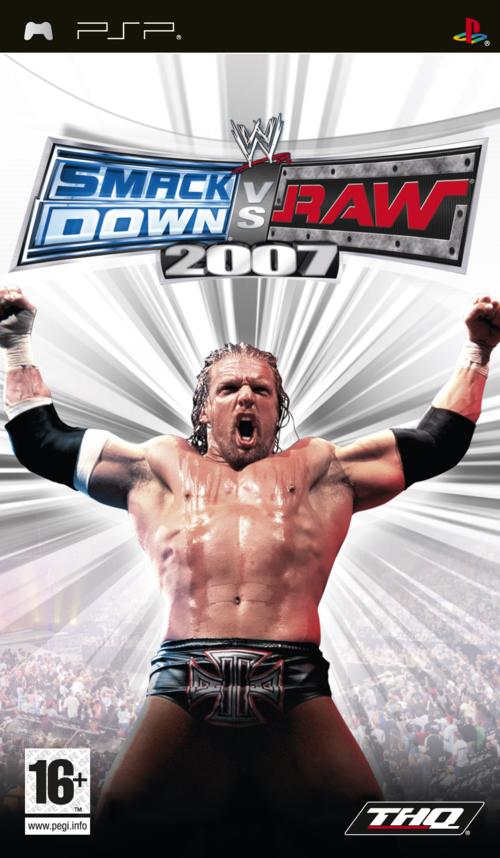 Caratula de WWE SmackDown! vs. RAW 2007 para PSP