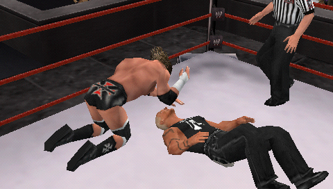 Pantallazo de WWE SmackDown! vs. RAW 2008 para PSP