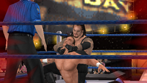 Pantallazo de WWE SmackDown! vs. RAW 2008 para PSP