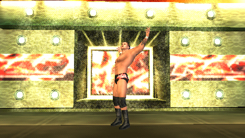 Pantallazo de WWE SmackDown! vs. RAW 2008 para PSP