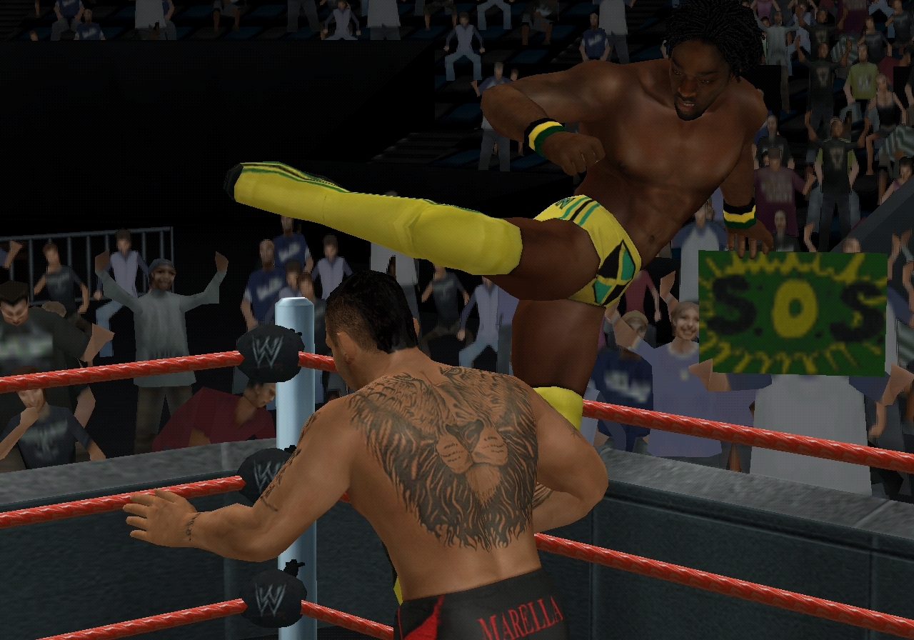 Pantallazo de WWE SmackDown vs. RAW 2008 para Wii