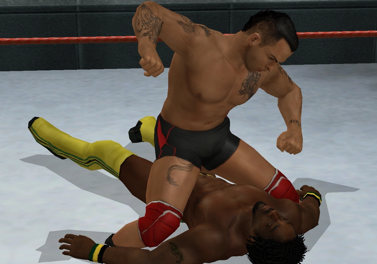 Pantallazo de WWE SmackDown vs. RAW 2008 para Wii