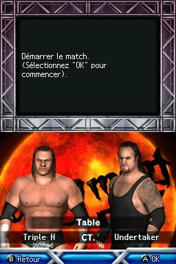Pantallazo de WWE SmackDown vs. Raw 2009 para Nintendo DS
