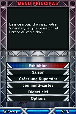 Pantallazo de WWE SmackDown vs. Raw 2009 para Nintendo DS