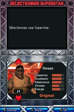 Pantallazo de WWE SmackDown vs. Raw 2009 para Nintendo DS