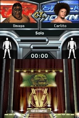 Pantallazo de WWE SmackDown vs. Raw 2009 para Nintendo DS