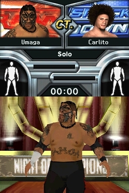 Pantallazo de WWE SmackDown vs. Raw 2009 para Nintendo DS