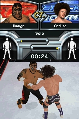 Pantallazo de WWE SmackDown vs. Raw 2009 para Nintendo DS