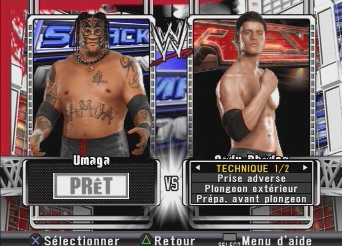 Pantallazo de WWE SmackDown vs. Raw 2009 para PlayStation 2