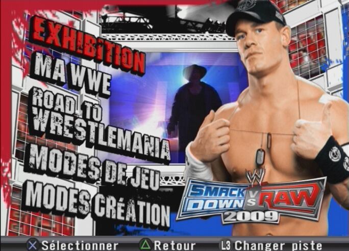 Pantallazo de WWE SmackDown vs. Raw 2009 para PlayStation 2