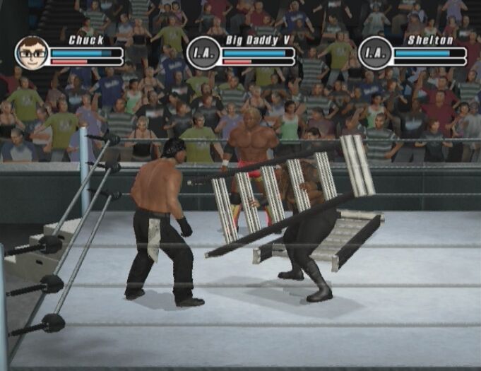 Pantallazo de WWE SmackDown vs. Raw 2009 para Wii
