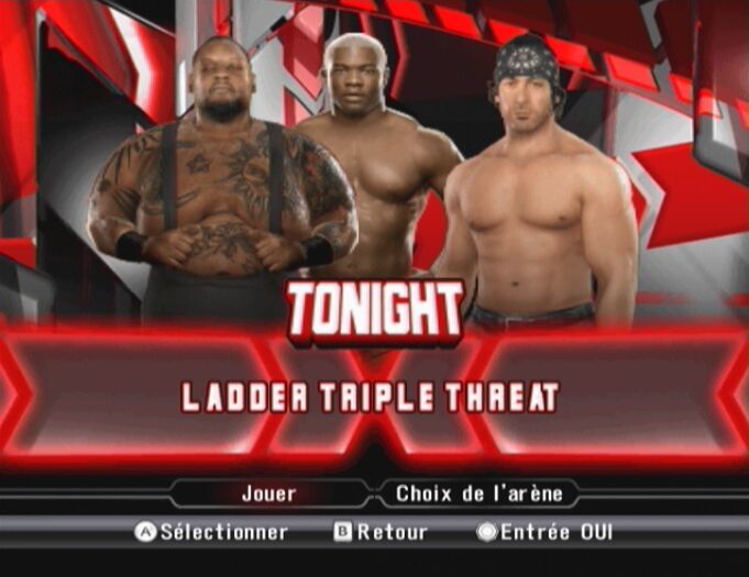 Pantallazo de WWE SmackDown vs. Raw 2009 para Wii