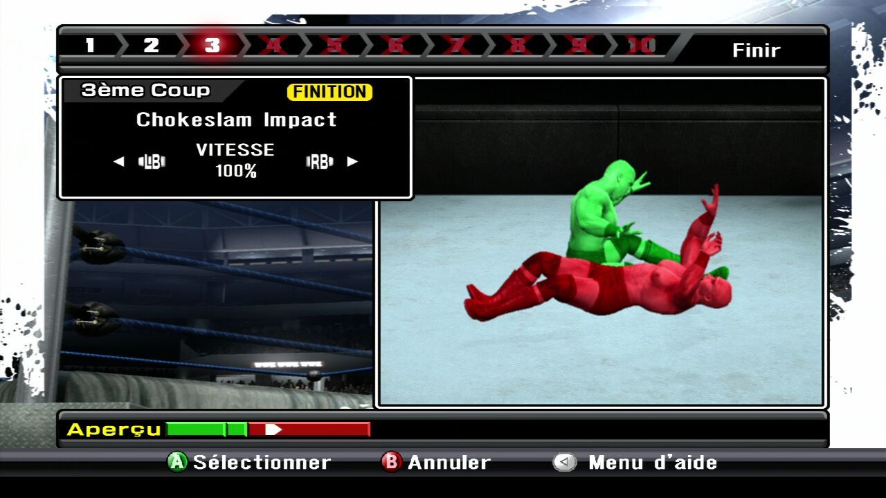 Pantallazo de WWE SmackDown vs. Raw 2009 para Xbox 360