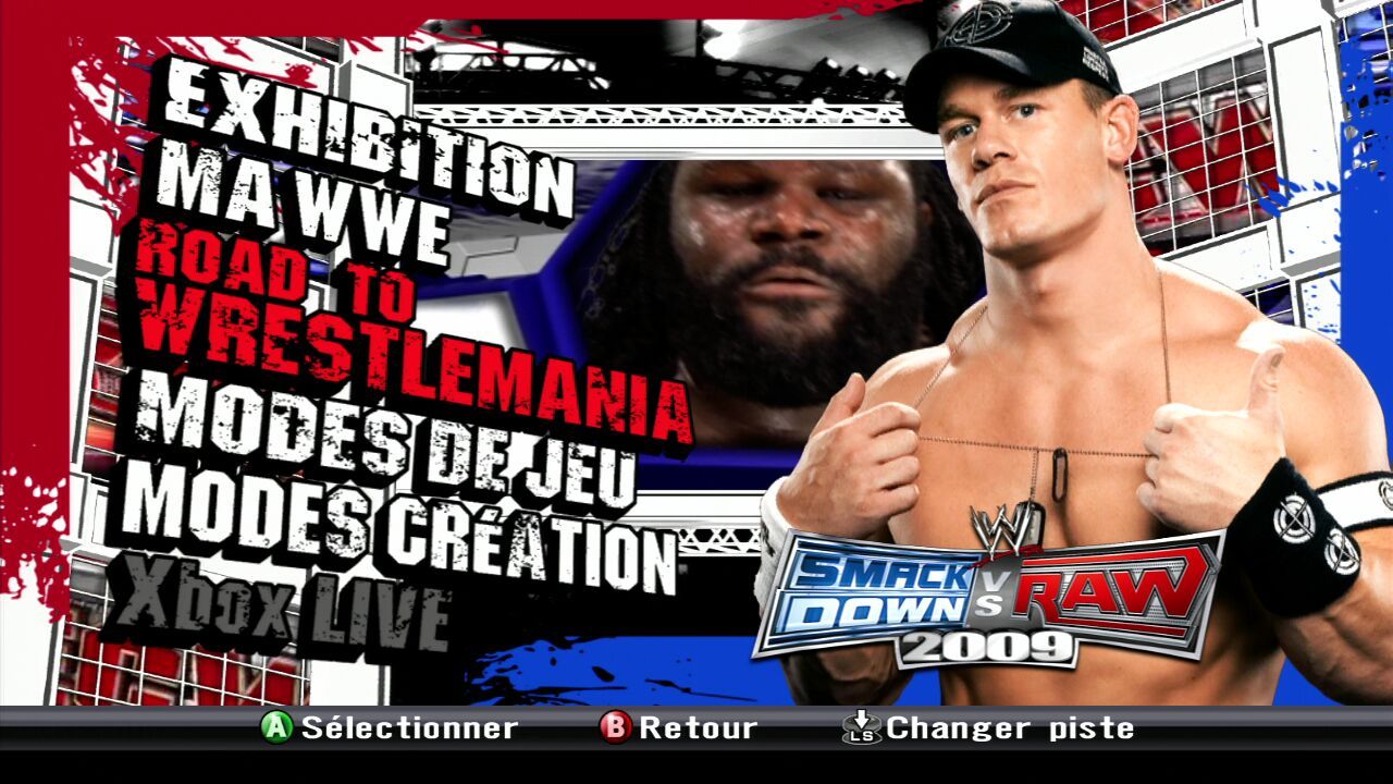 Pantallazo de WWE SmackDown vs. Raw 2009 para Xbox 360